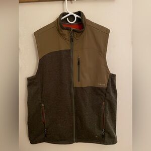 Orvis Men's Two-Tone Brown Vest - L